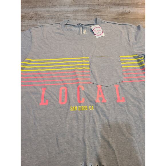 Flirtitude xs womens basic tee with pocket new with tags - Picture 2 of 6